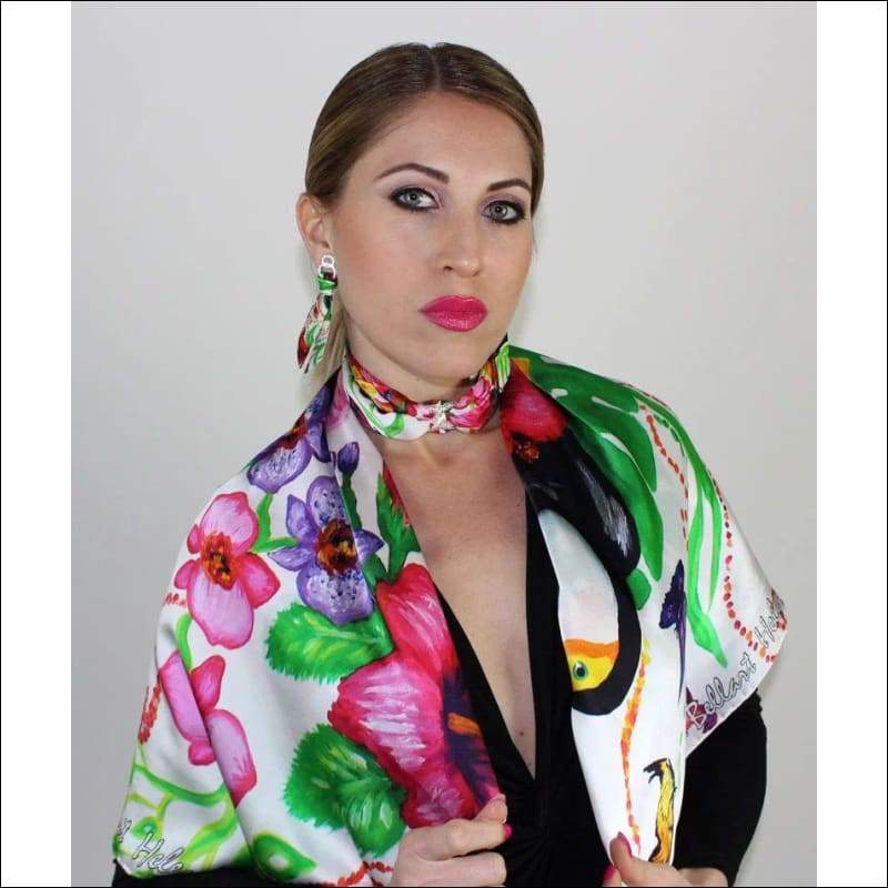 Tropical garden Choker Necklace - Gold - Chokers - Necklaces