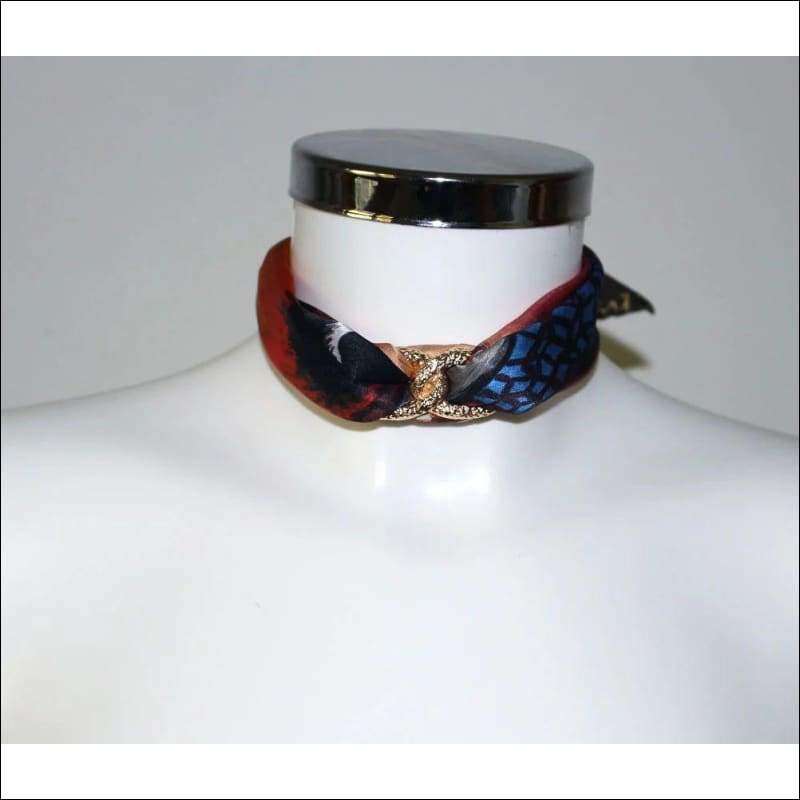Tropical girl Choker Necklace - Gold - Chokers - Necklaces