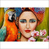 Tropical girl clutch bag