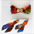 Tropical Girl silk tie earring & bracelet