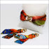 Tropical Girl silk tie earring & bracelet