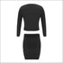 Tube Top And Single-breasted Cardigan And Bodycon Skirt Knit Three Pieces Sets