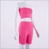 Tube Top And Tight Shorts Sports Two Pieces Sets