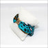Turquoise Leopard Infinity Silk Bracelet