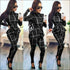 Turtleneck Long-sleeve Plaid Ruffle Patchwork