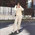 Turtleneck Long Sleeve Top And Pants Casual Knitted Two Pieces Sets
