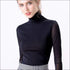 Turtleneck Slim Fit Long Sleeve Basic Top