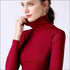 Turtleneck Slim Fit Long Sleeve Basic Top