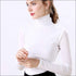 Turtleneck Slim Fit Long Sleeve Basic Top