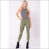 Two Tone Knit Crop