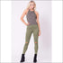 Two Tone Knit Crop