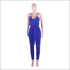 Unique Frilled Waistline Belted Slip Jumpsuits