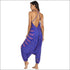 V-neck Backless Graphic Print Loose Wide Leg Sling