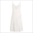 V-neck Backless Lace Embroidery Side-slit Mini Nightdress
