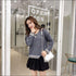 V-neck Design Irregular Hemline Sweater
