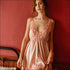 V Neck Lace Mini Nightdress And Panty