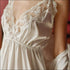 V Neck Lace Mini Nightdress And Panty