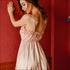 V Neck Lace Mini Nightdress And Panty