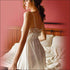 V Neck Lace Mini Nightdress And Panty