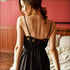 V Neck Lace Mini Nightdress And Panty