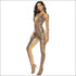 V-neck Lace-up Backless Sequins Tight Jumpsuits