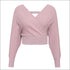 V Neck Lantern Sleeve Sweater Tight Skirt Two Pieces Set