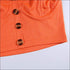 V Neck Single-breasted Cropped Camisole Casual Shorts Women Two-piece Set