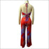 Vacation Tropical Leaf Print Cropped Camis Wide-leg Pants Set