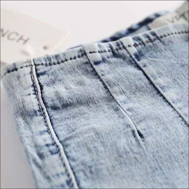 Vintage High-waisted Figure Flattering Denim Shorts