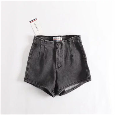 Vintage High-waisted Figure Flattering Denim Shorts
