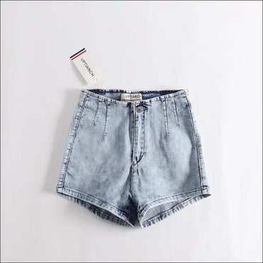Vintage High-waisted Figure Flattering Denim Shorts