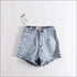 Vintage High-waisted Figure Flattering Denim Shorts