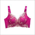 Wire Free Embroidery Push-Up Adjustable Bras