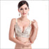 Wire Free Embroidery Push-Up Adjustable Bras