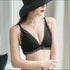 Wireless Push Up Front Closure Backless Bralette