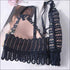 Wireless Push Up Front Closure Backless Bralette