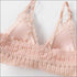 Wireless Push Up Front Closure Backless Bralette