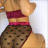 Wireless Strapless Bra And Printed Panty Set