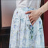 Woman Floral Midi Skirt