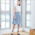 Woman Paper Bag Skirt