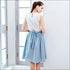 Woman Paper Bag Skirt