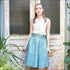 Woman Paper Bag Skirt