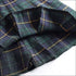 Women Elastic Plaid Print Pleated Skirt