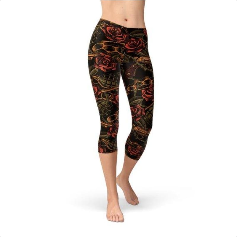 Women’s Badass Capri Leggings - Leggings