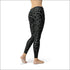 Women's Black Leopard Spots Leggings