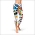 Women's Comic Book Capri Leggings