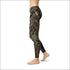 Womens Koi Fish Black Leggings