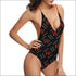 Women's Lacing Backless One-Piece Swimsuit