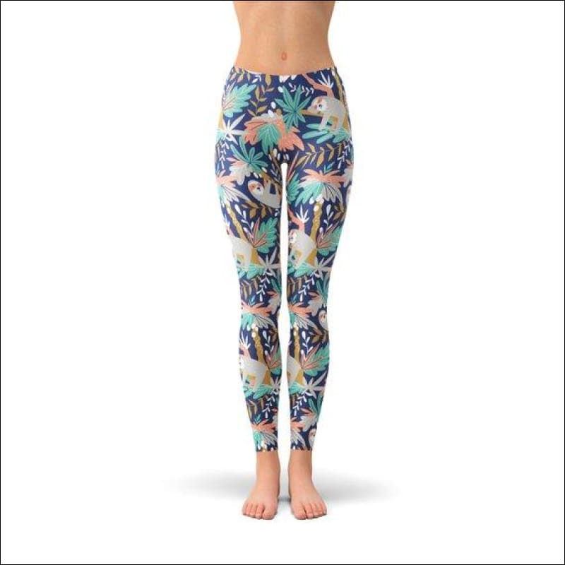 Womens Sloth Leggings - Leggings