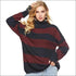Women's Turtle Neck Stripe